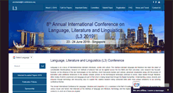 Desktop Screenshot of l3-conference.org